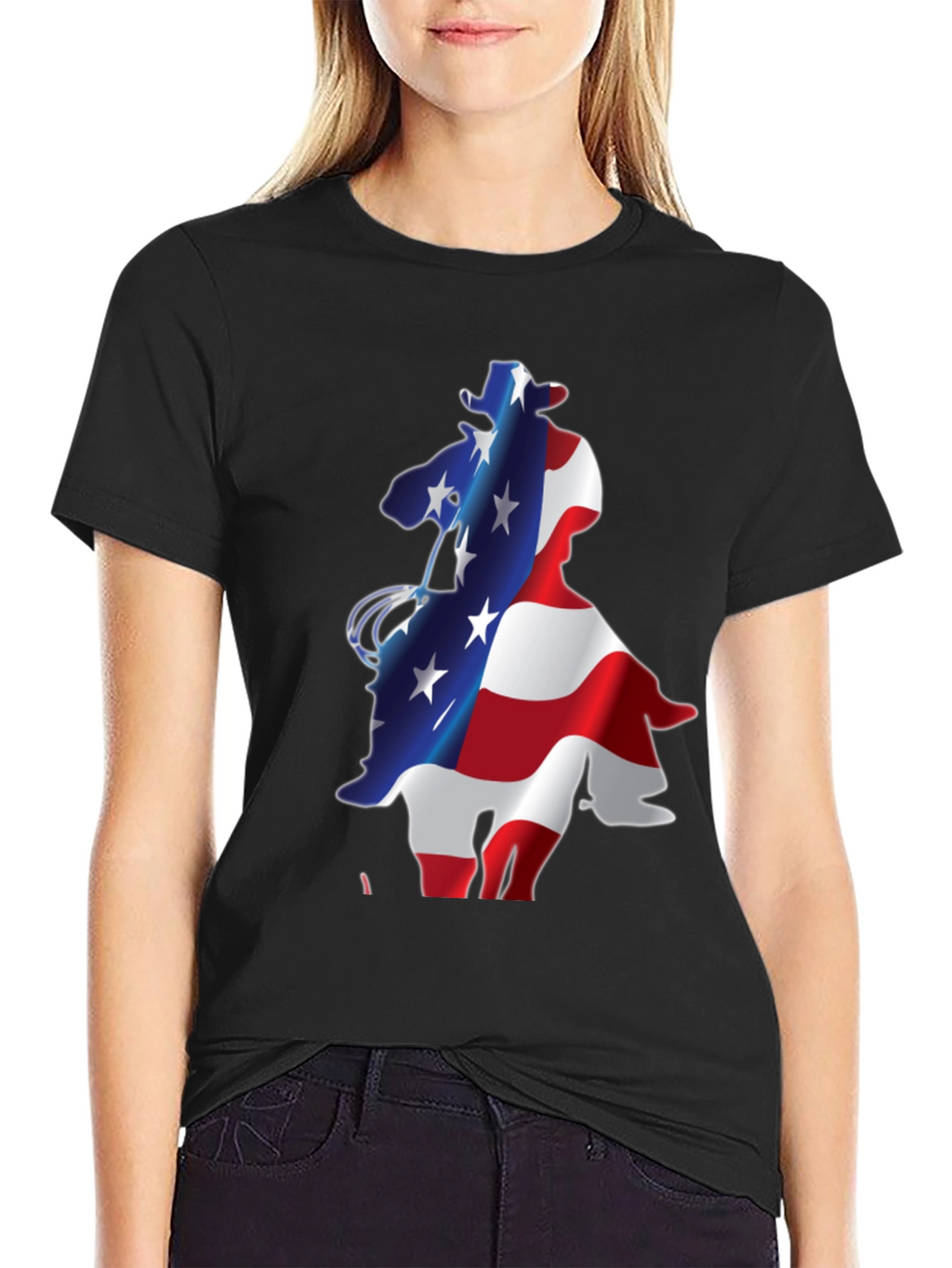 American Cowboy Graphic T-Shirt