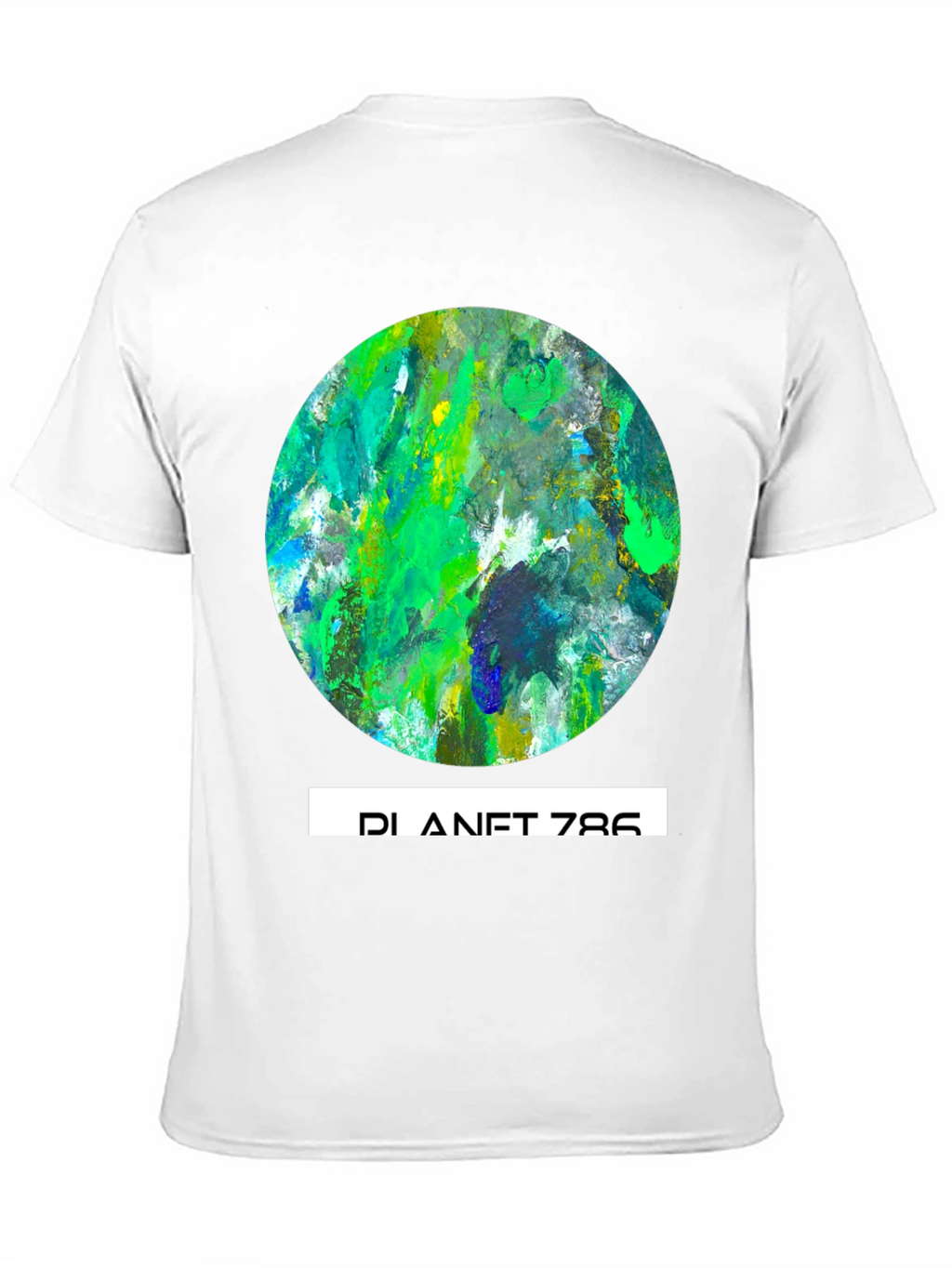 Planet 786 Graphic Tee - Abstract Earth T-Shirt