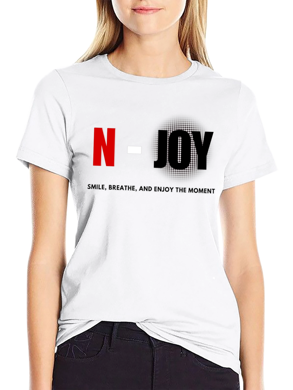 N-Joy Graphic Print Tee