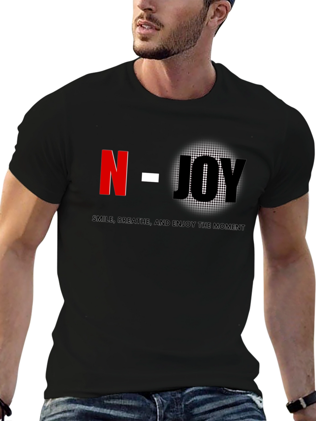 N-Joy Graphic Print Tee