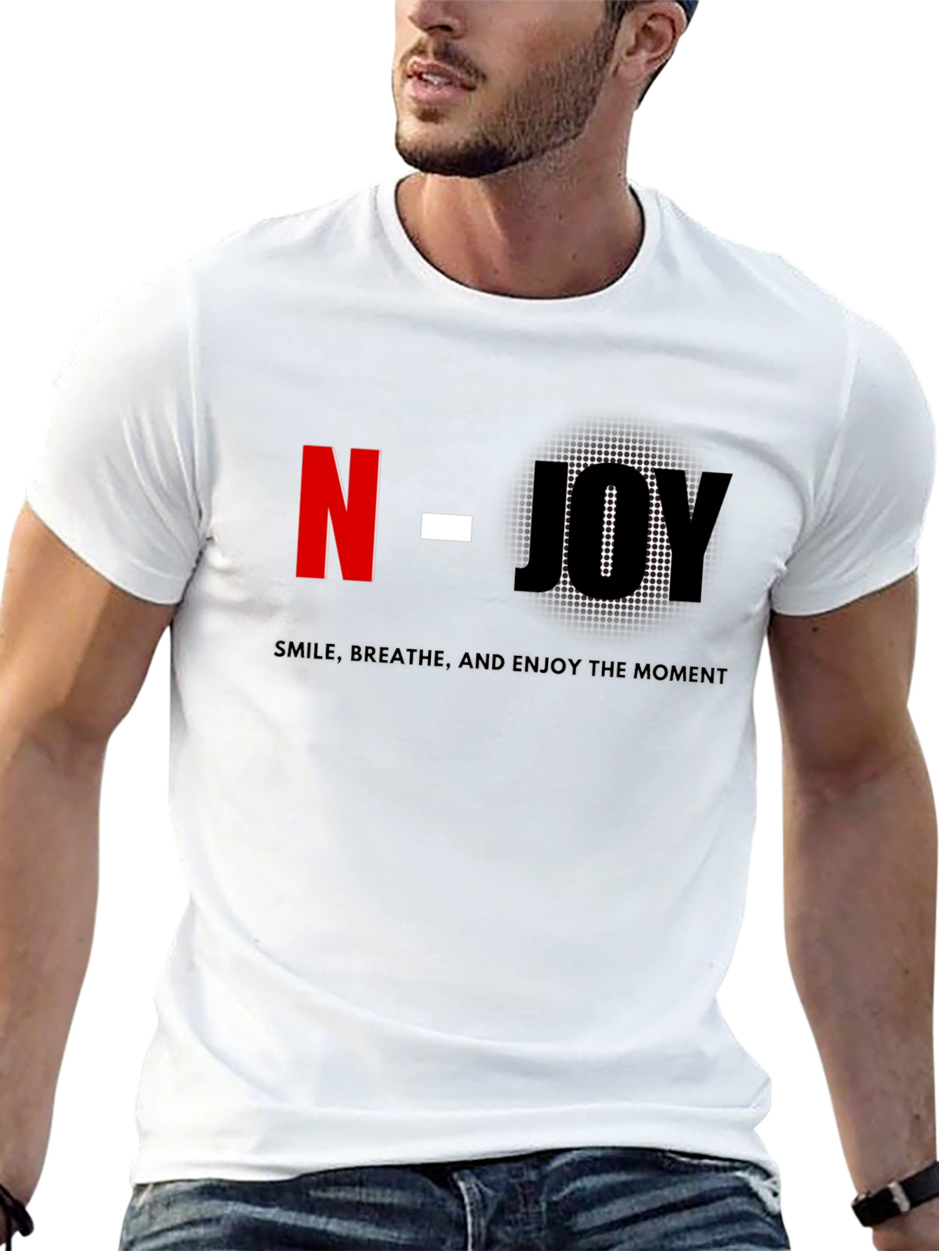 N-Joy Graphic Print Tee