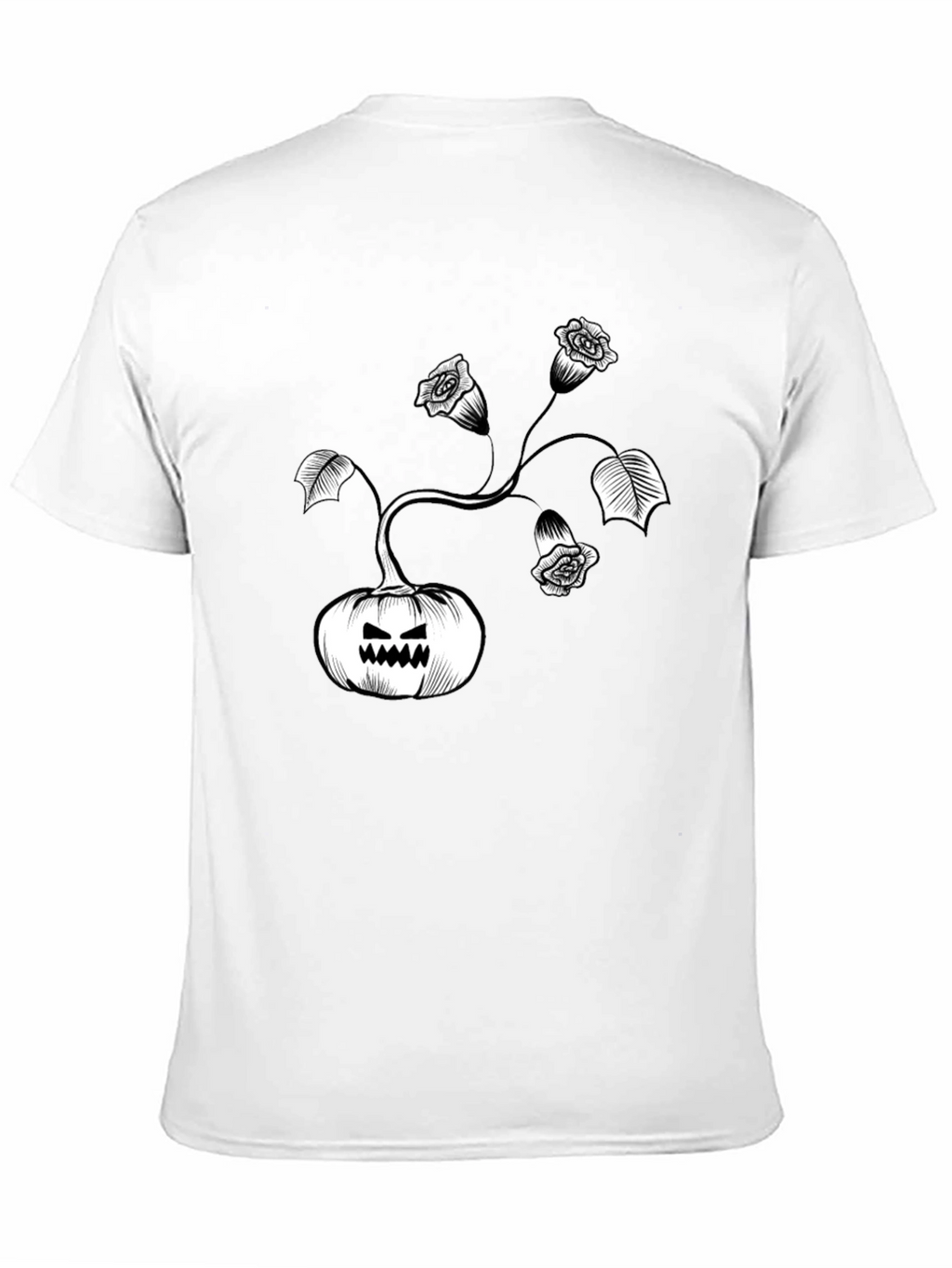 Pumpkin Rose Graphic Tee