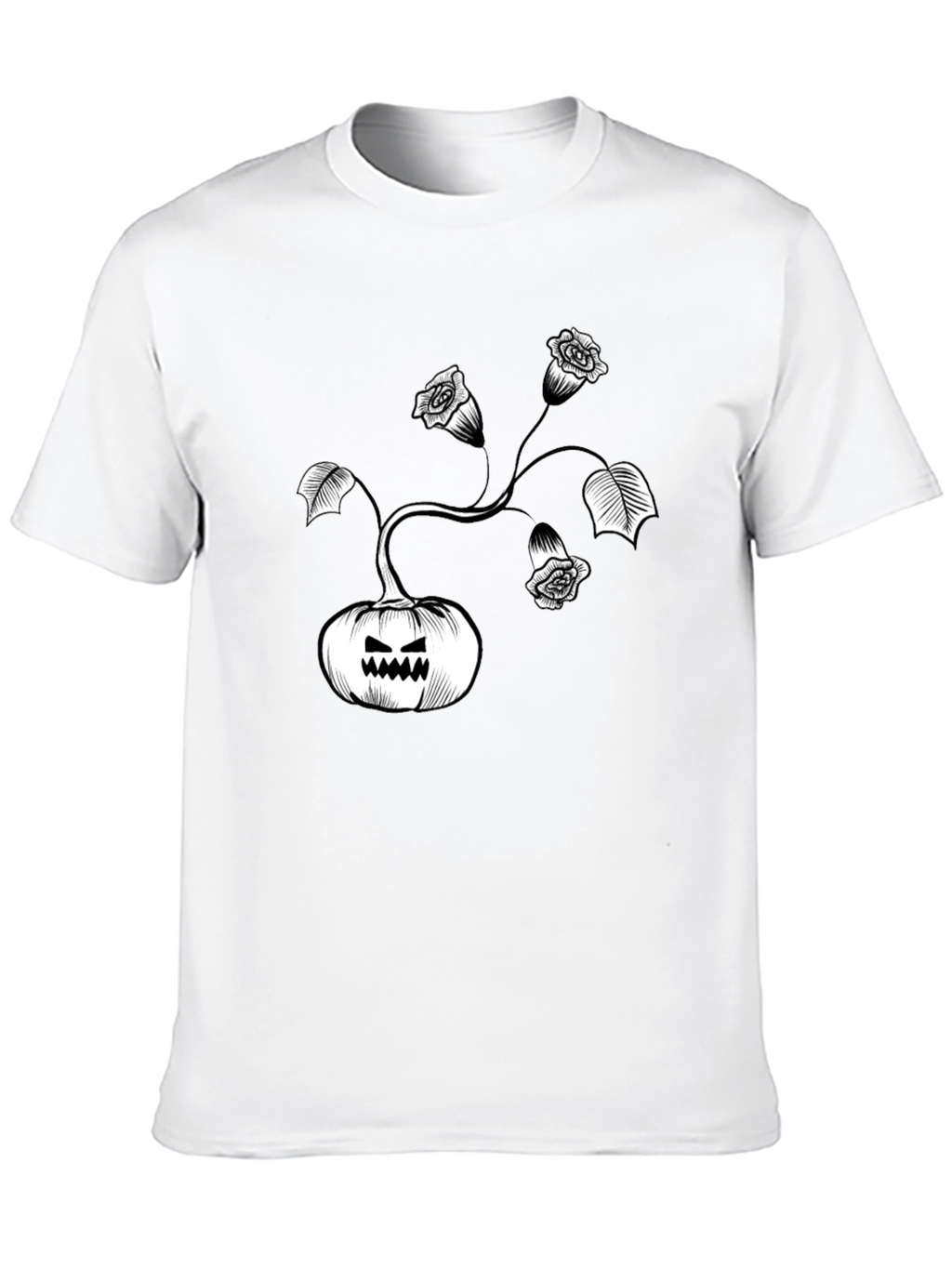 Pumpkin Rose Graphic Tee
