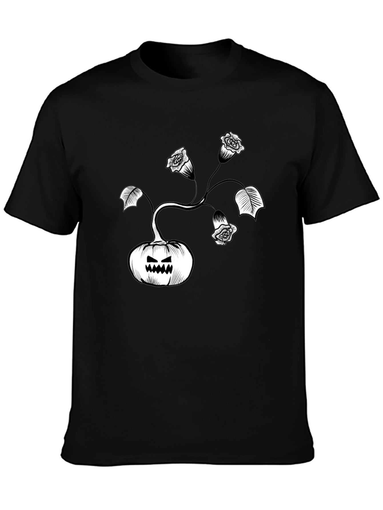 Pumpkin Rose Graphic Tee