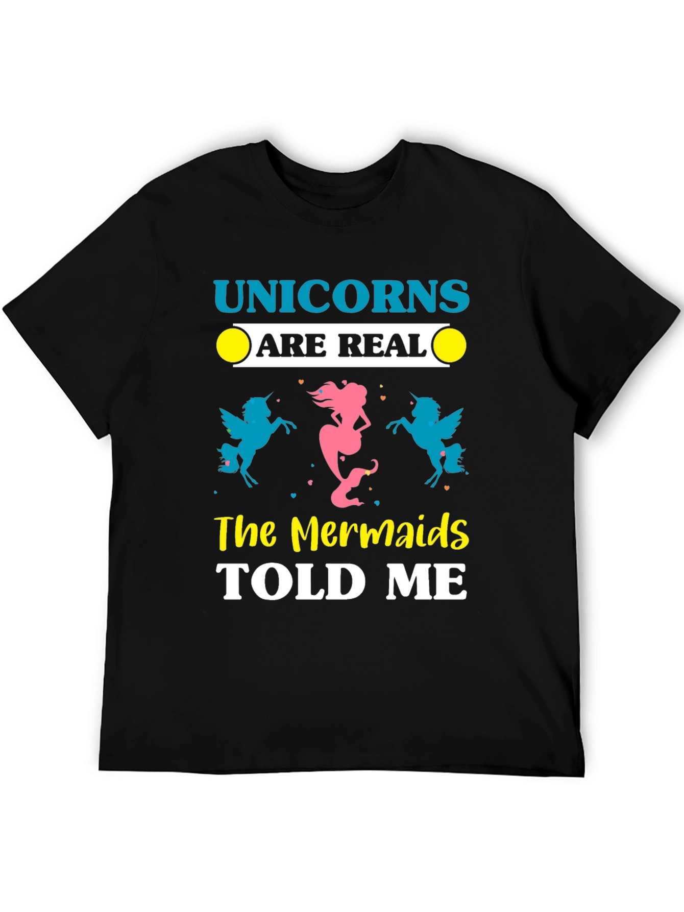 Unicorns & Mermaids Tee - Magical Creature Shirt