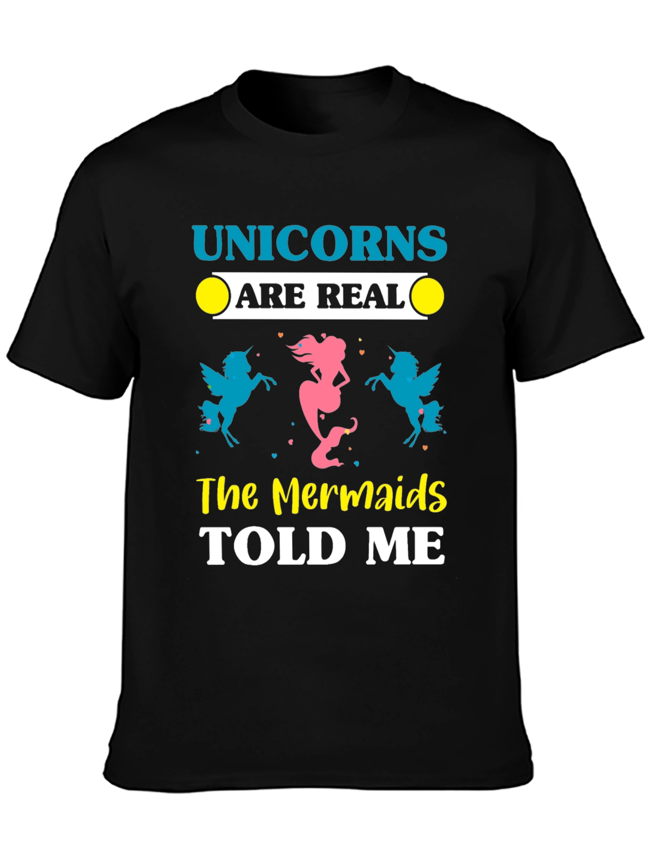Unicorns & Mermaids Tee - Magical Creature Shirt