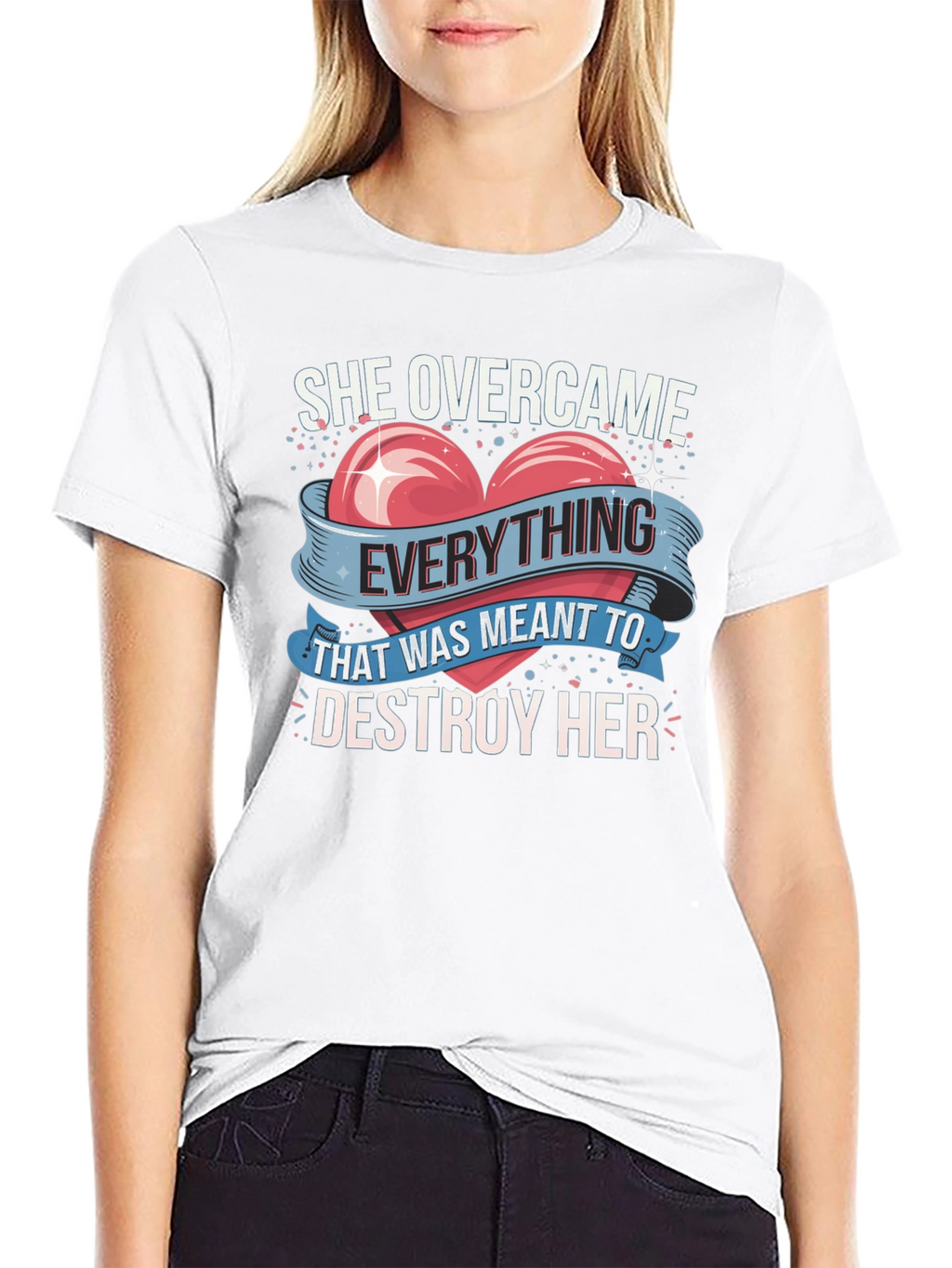 She Overcame Everything T-Shirt
