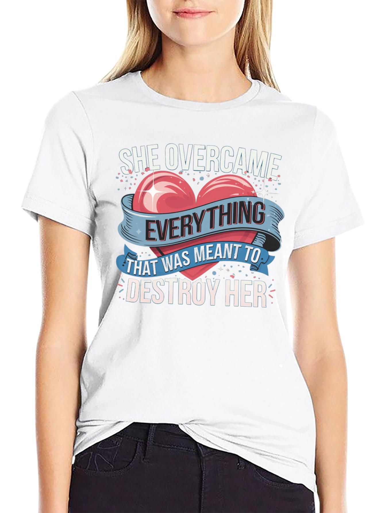 She Overcame Everything T-Shirt