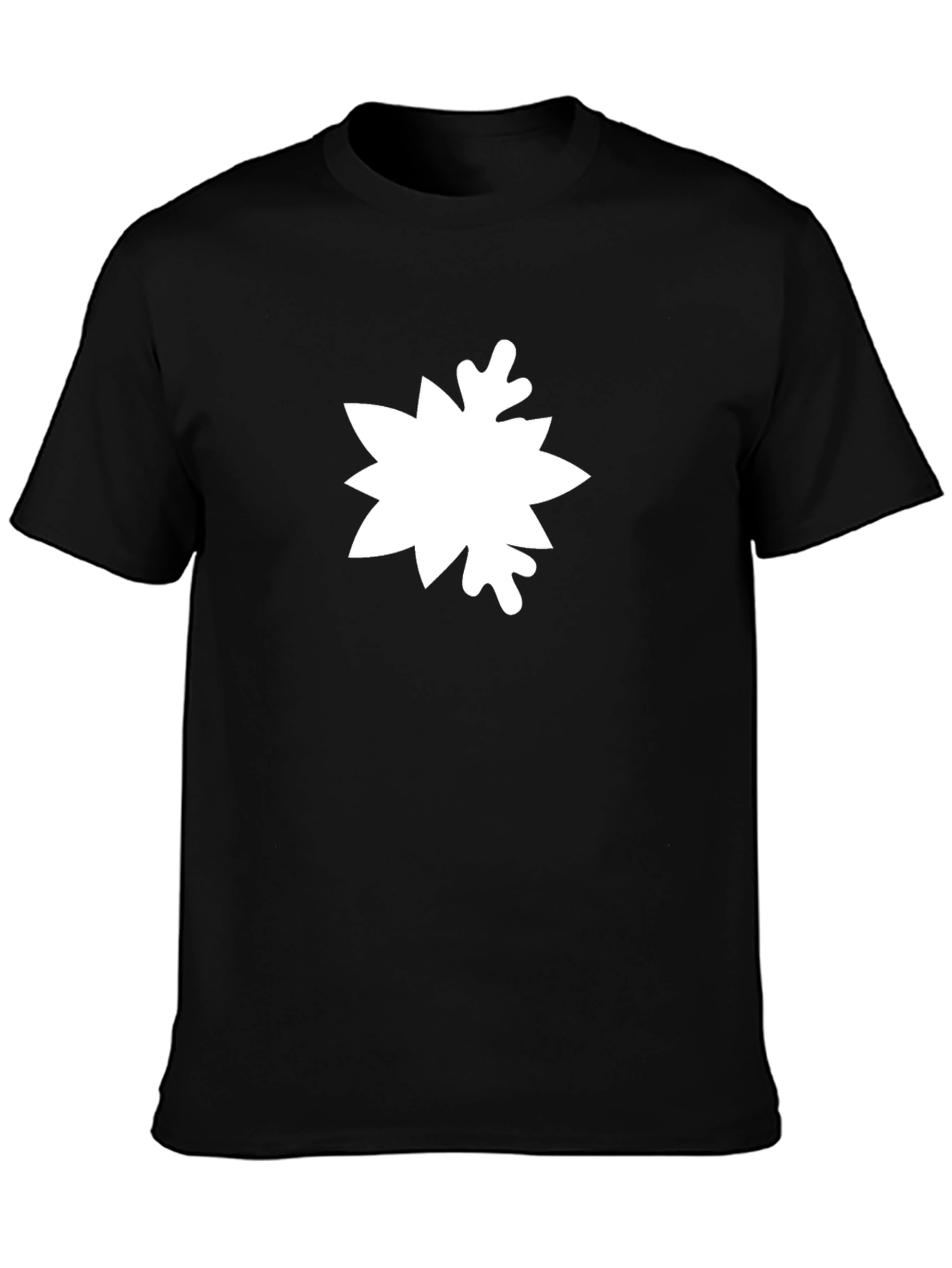 Modern Geometric T-Shirt - Abstract White Design