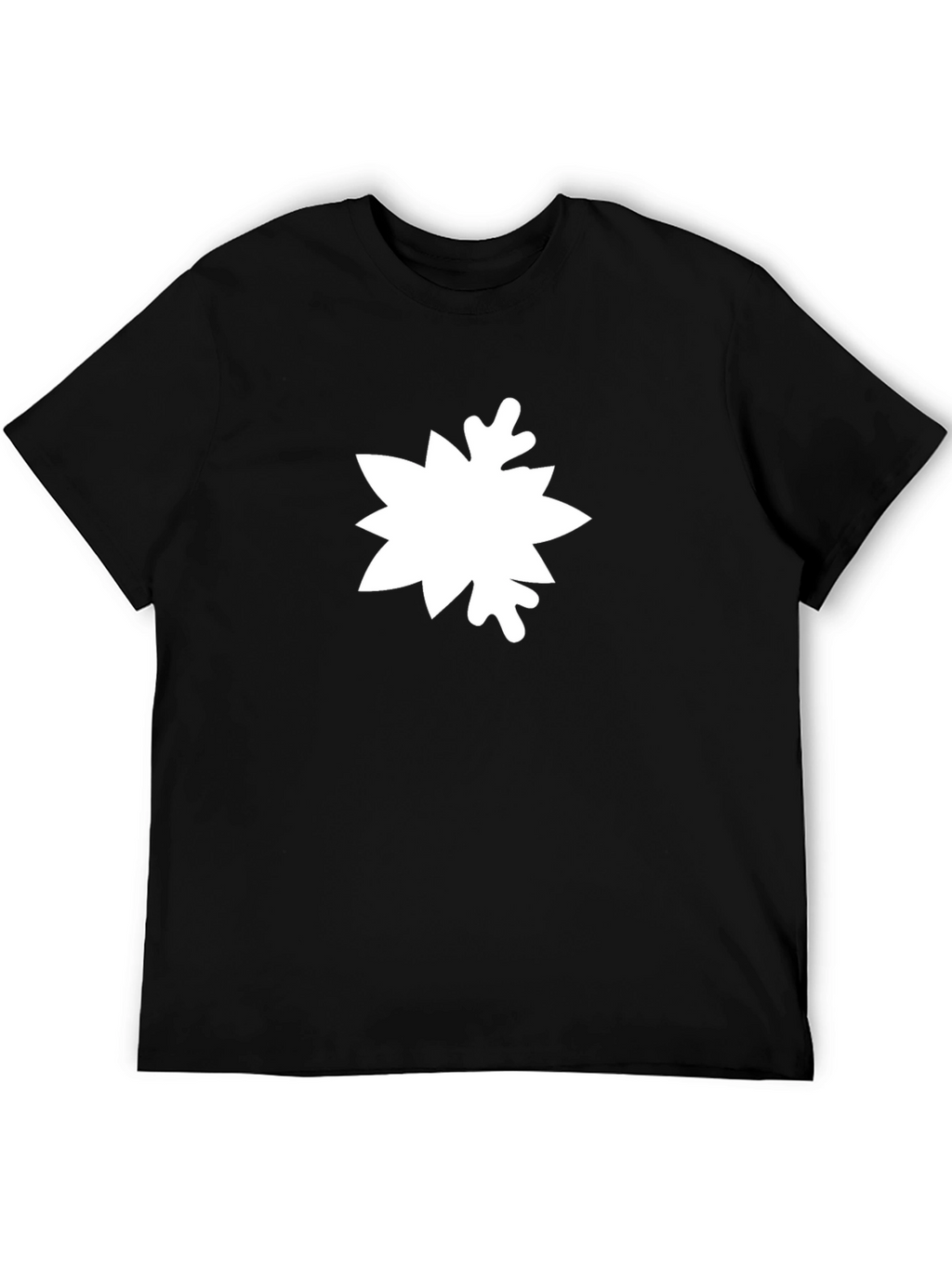 Modern Geometric T-Shirt - Abstract White Design