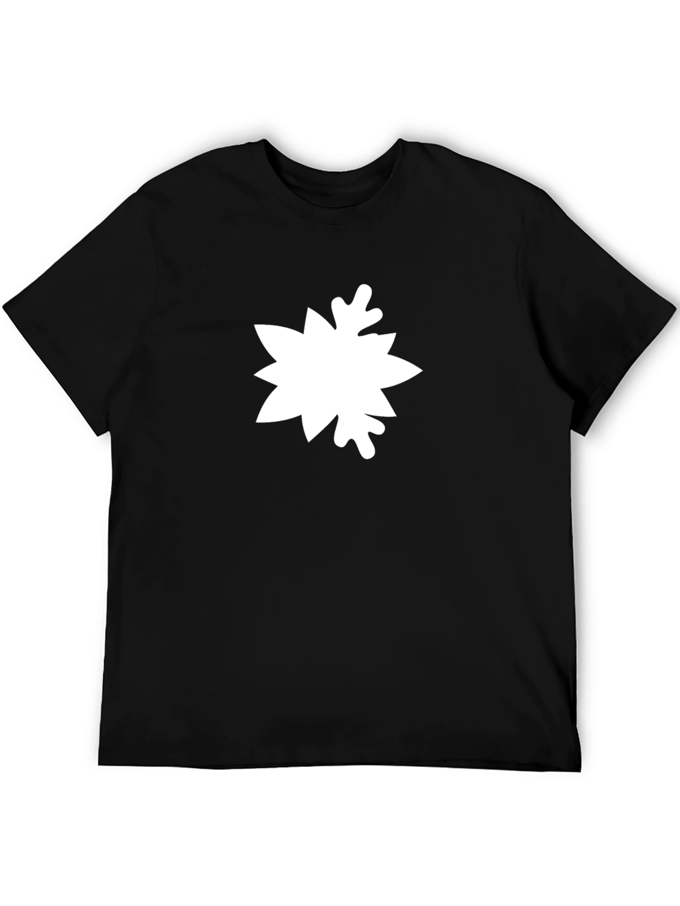 Modern Geometric T-Shirt - Abstract White Design