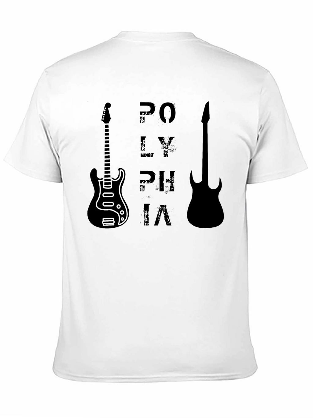 Polyphia Guitar T-Shirt - Black Graphic Tee