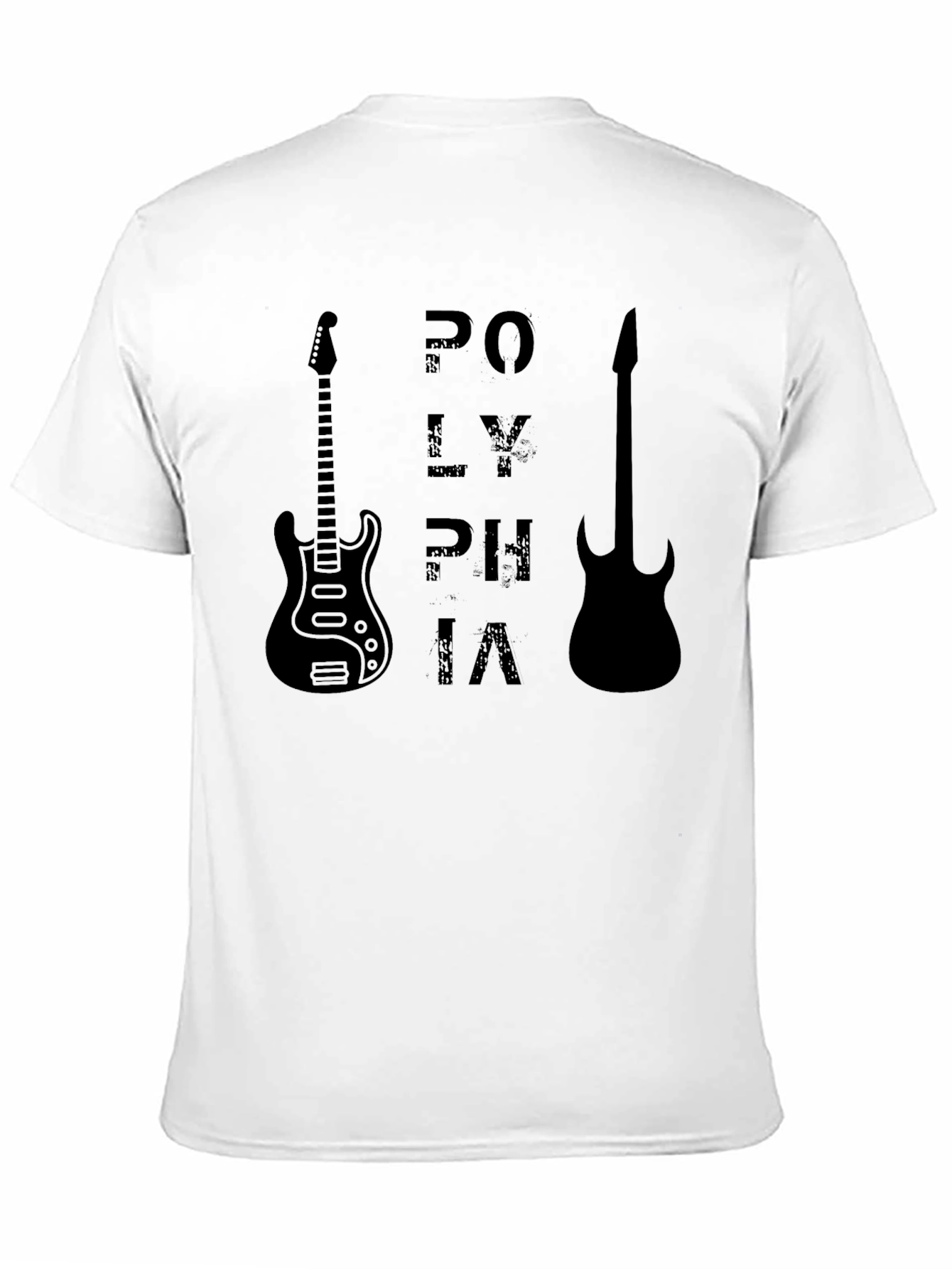 Polyphia Guitar T-Shirt - Black Graphic Tee