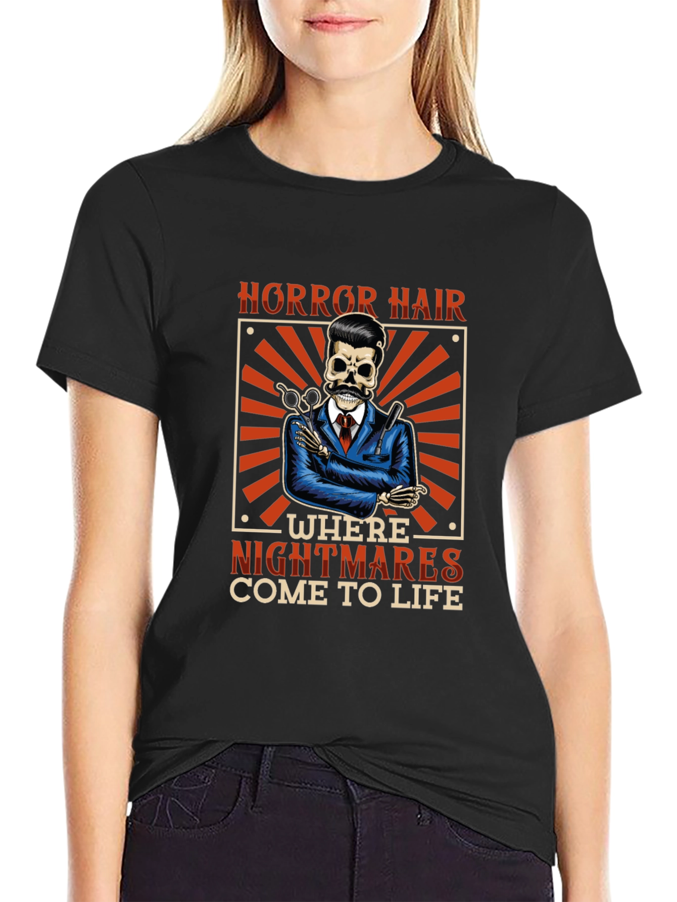 Horror Hair Nightmare T-Shirt