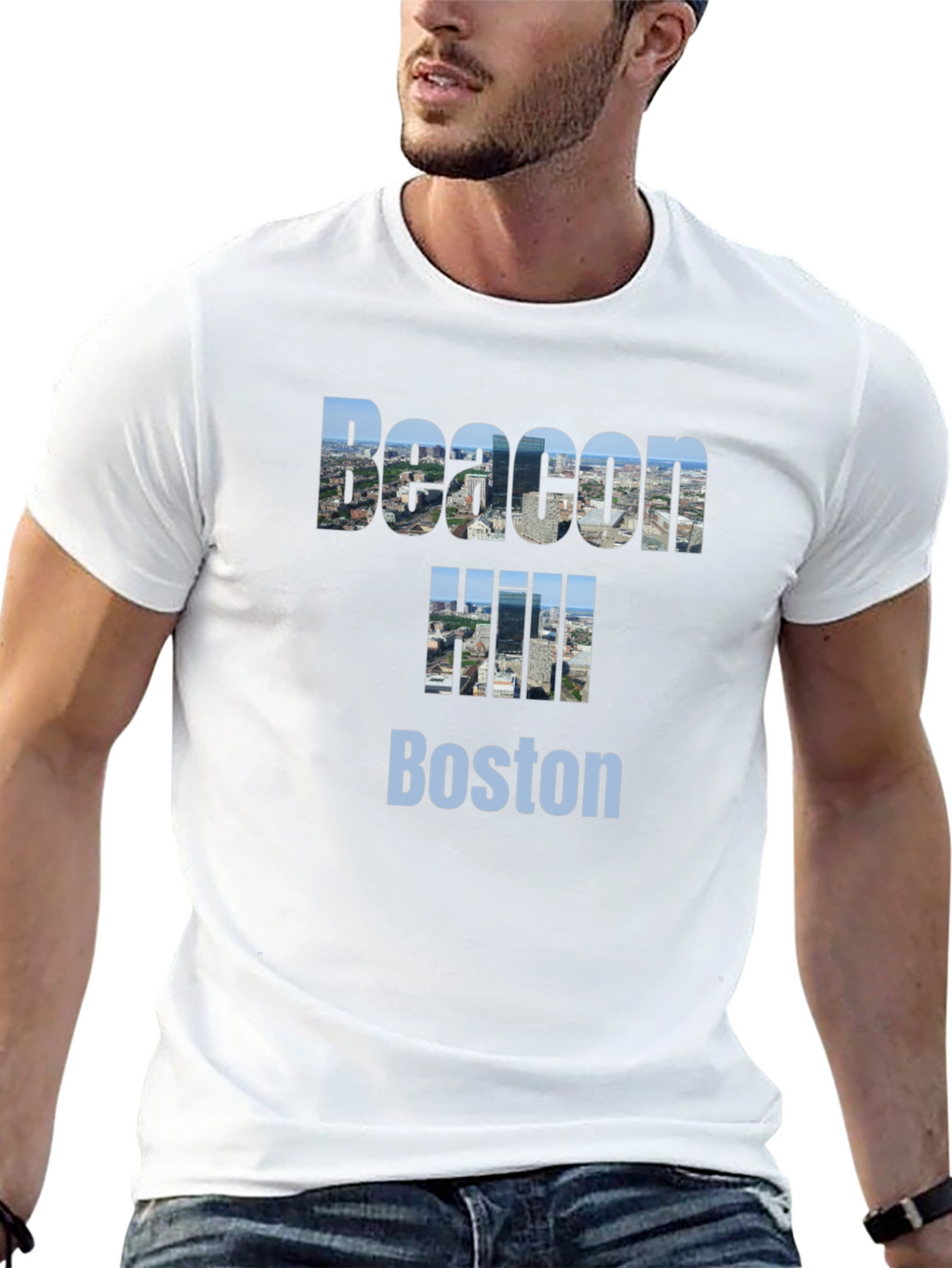 Beacon Hill Boston Graphic T-Shirt