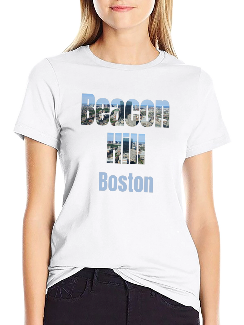 Beacon Hill Boston Graphic T-Shirt
