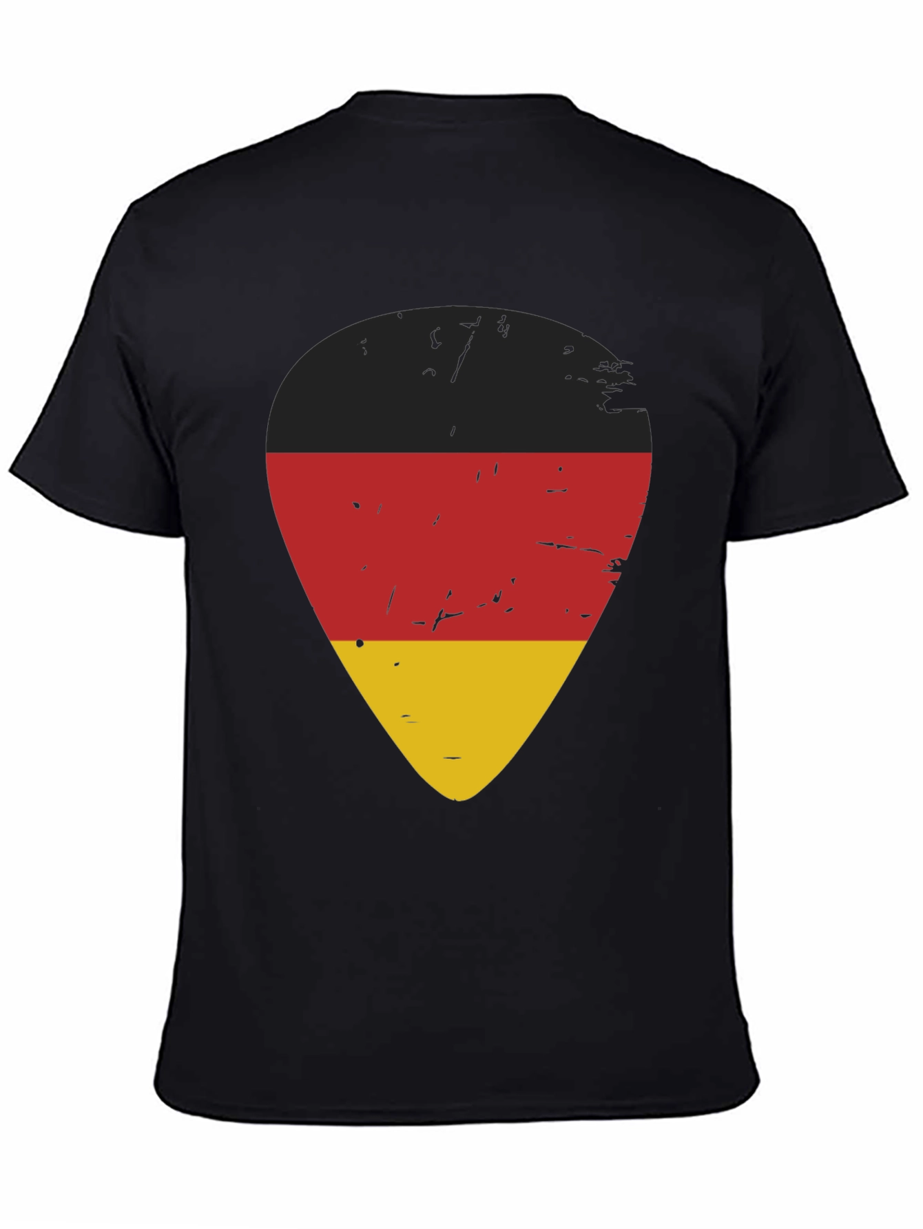 Germany Flag Guitar Pick T-Shirt