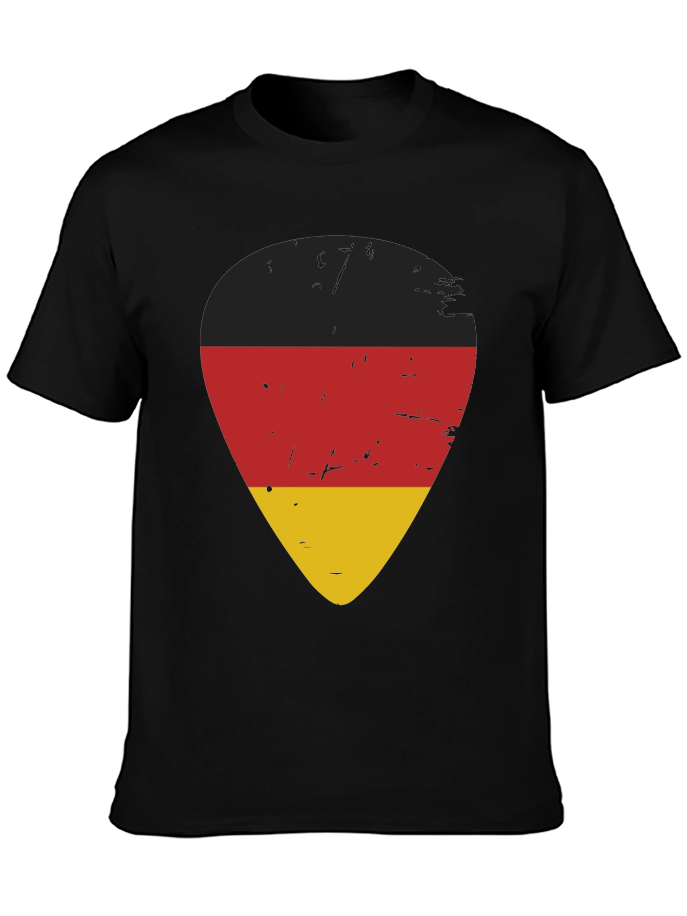 Germany Flag Guitar Pick T-Shirt