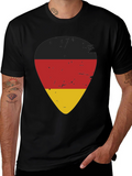 Germany Flag Guitar Pick T-Shirt