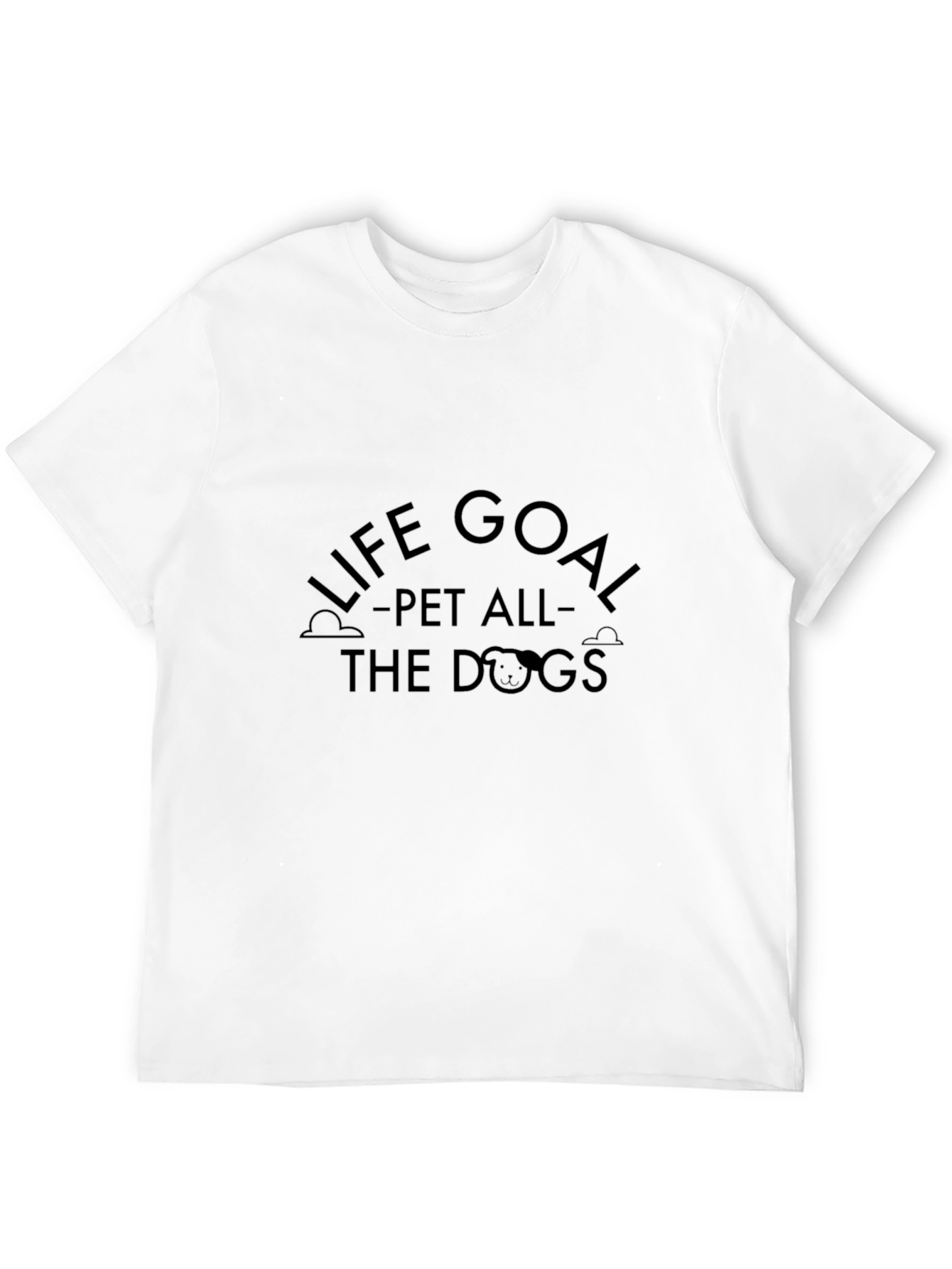 Life Goal Pet All The Dogs Graphic T-Shirt
