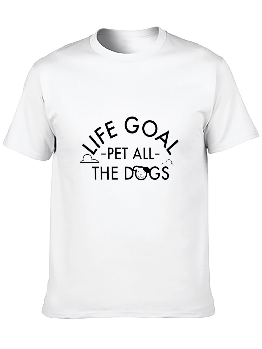 Life Goal Pet All The Dogs Graphic T-Shirt