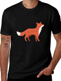 Fox Graphic Black T-Shirt
