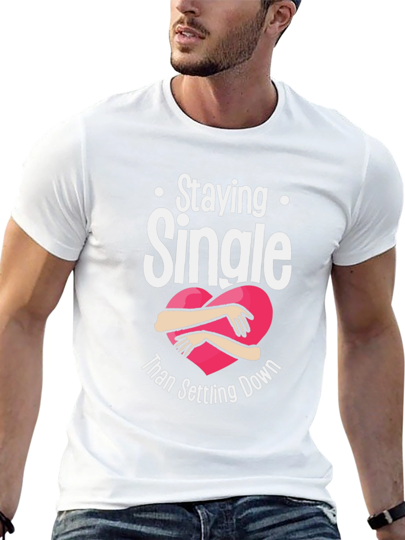 Staying Single Graphic T-Shirt