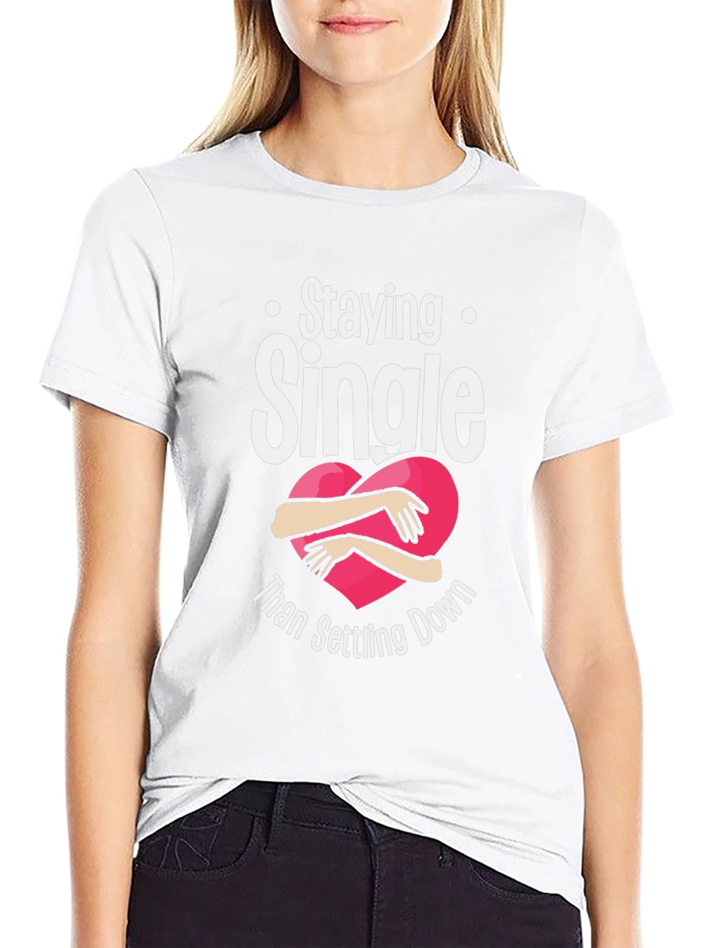 Staying Single Graphic T-Shirt
