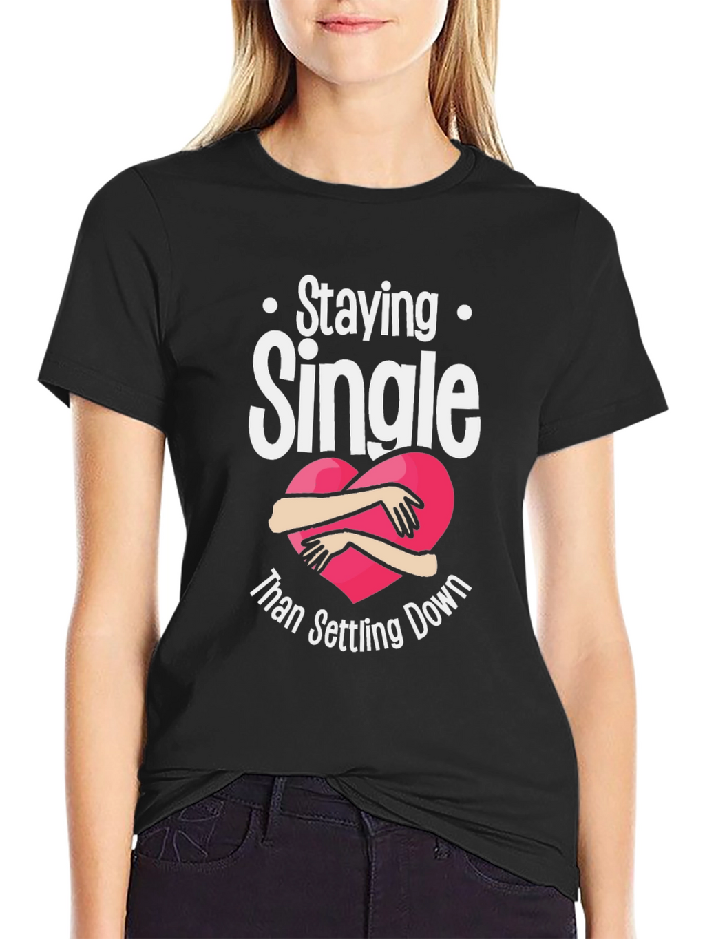 Staying Single Graphic T-Shirt
