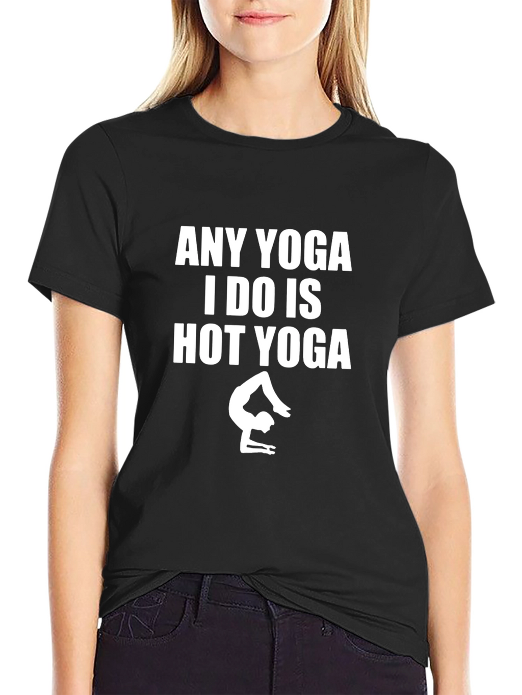Funny Yoga T-Shirt - Hot Yoga Design