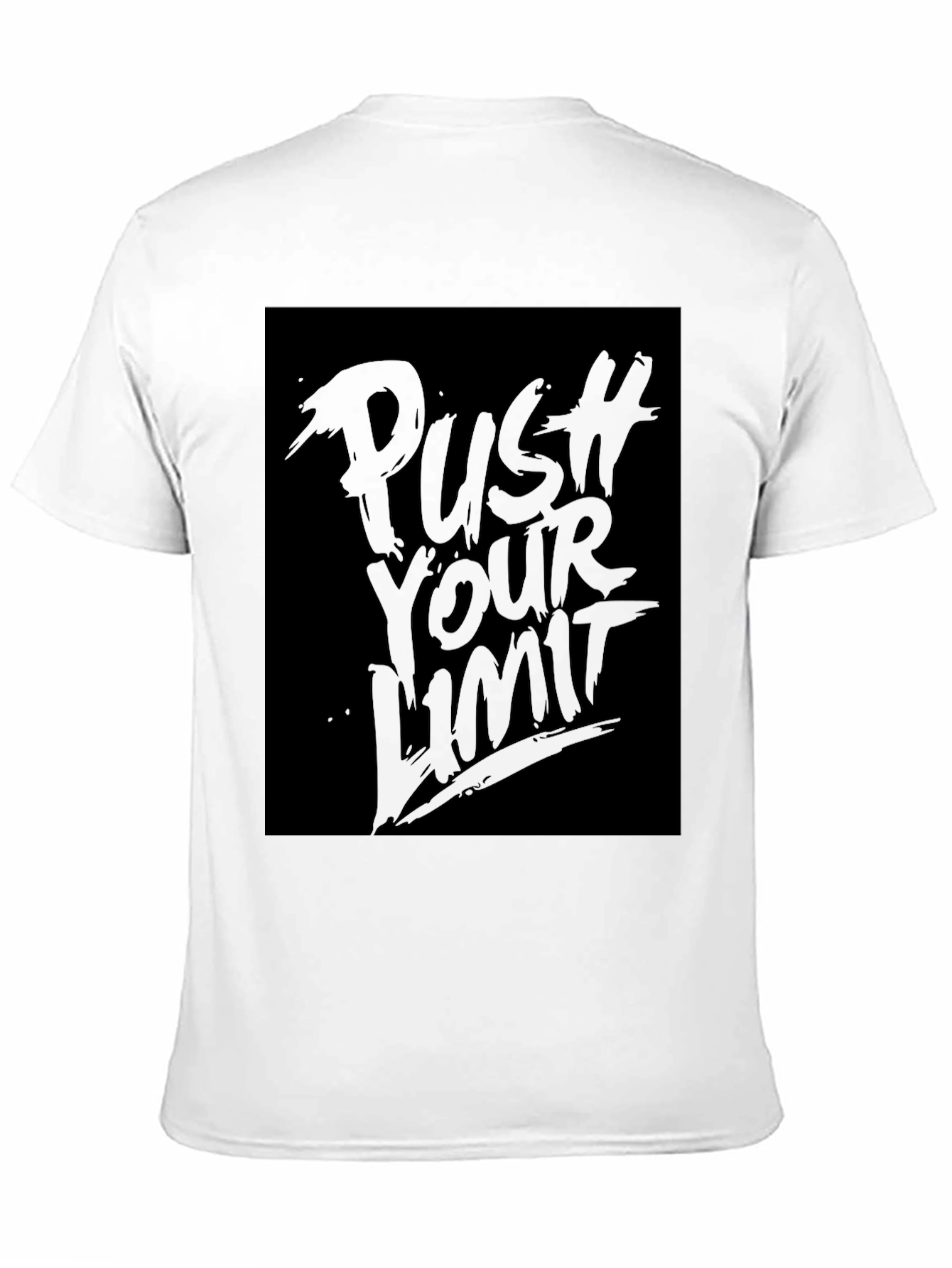 Push Your Limit Graphic Tee - Black