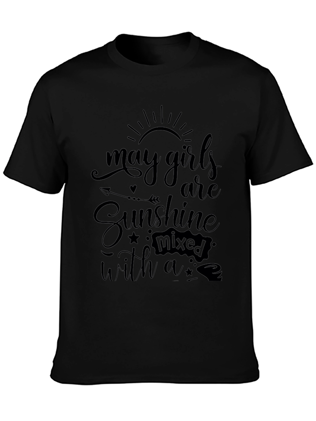 May Girls Are Sunshine Mixed T-Shirt