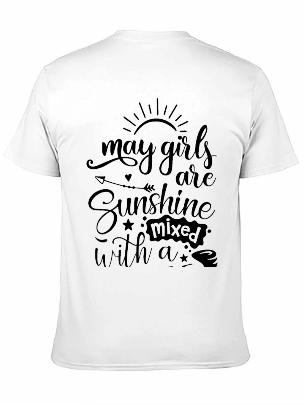 May Girls Are Sunshine Mixed T-Shirt