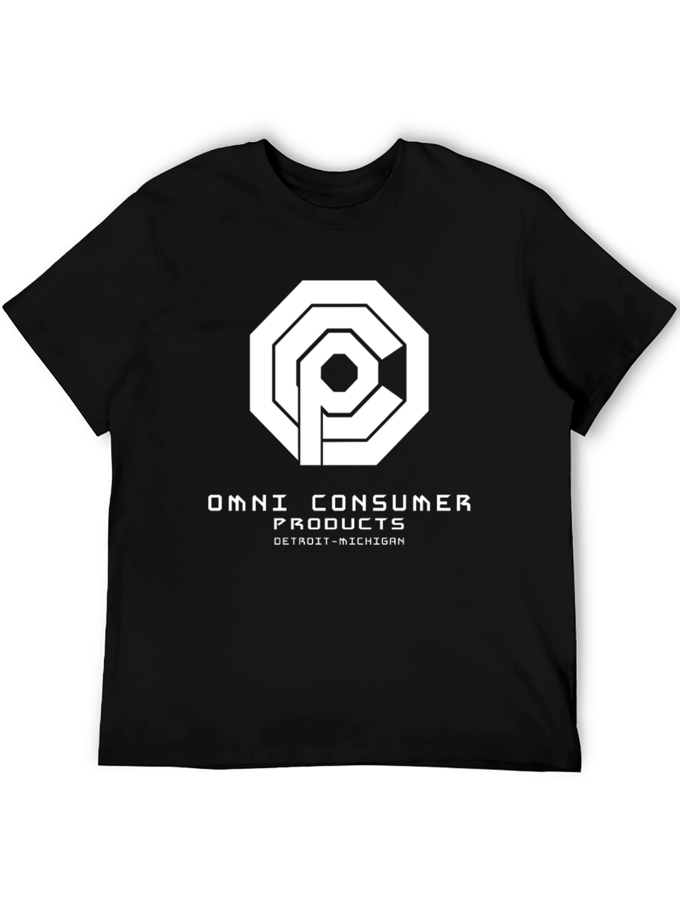 Omni Consumer Products Black T-Shirt