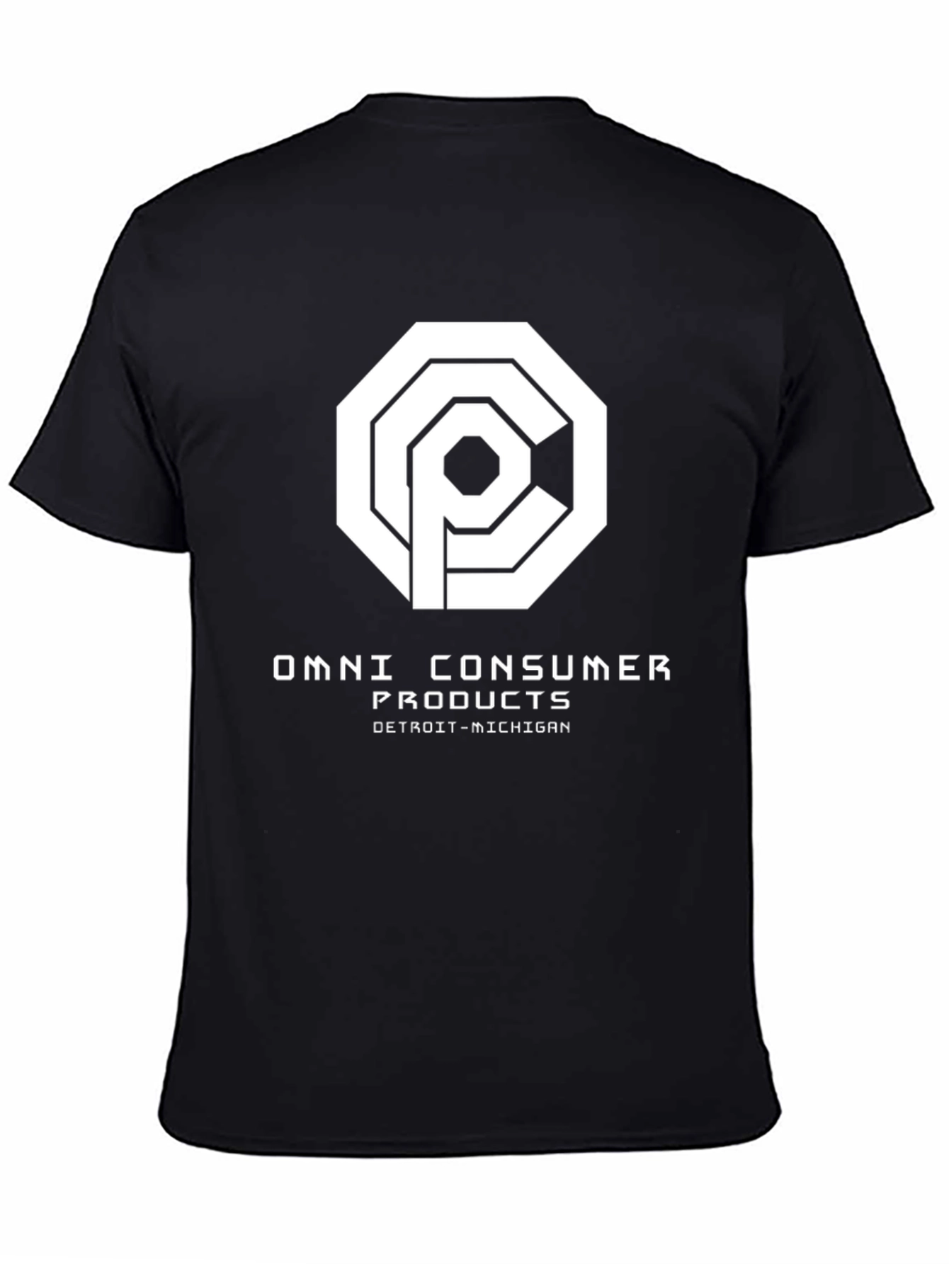 Omni Consumer Products Black T-Shirt