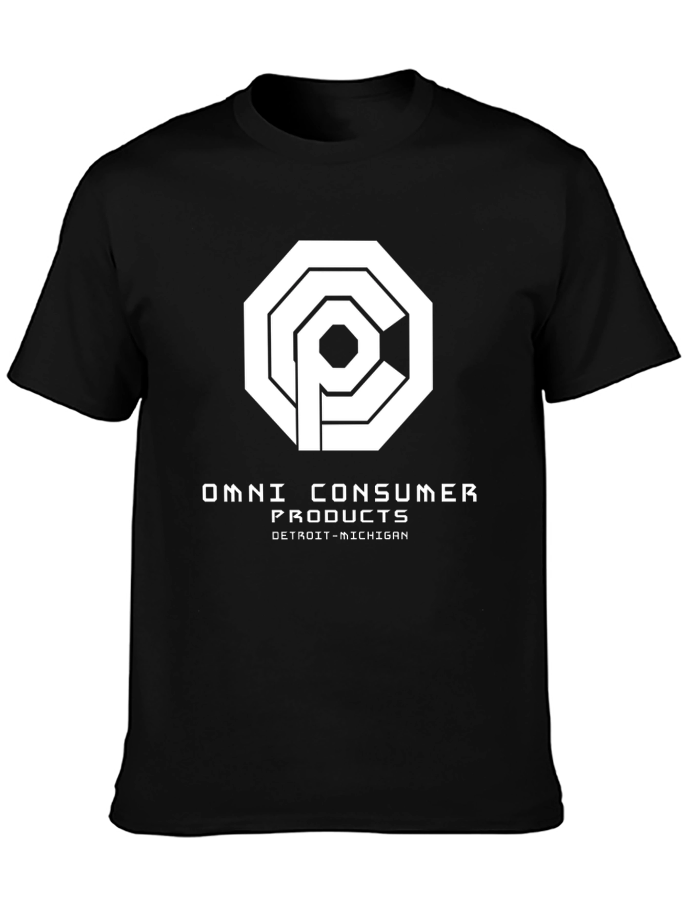 Omni Consumer Products Black T-Shirt