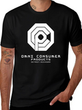 Omni Consumer Products Black T-Shirt