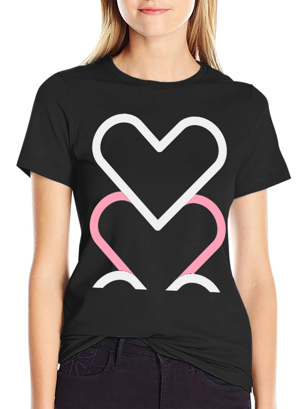 Modern Heart Graphic Tee