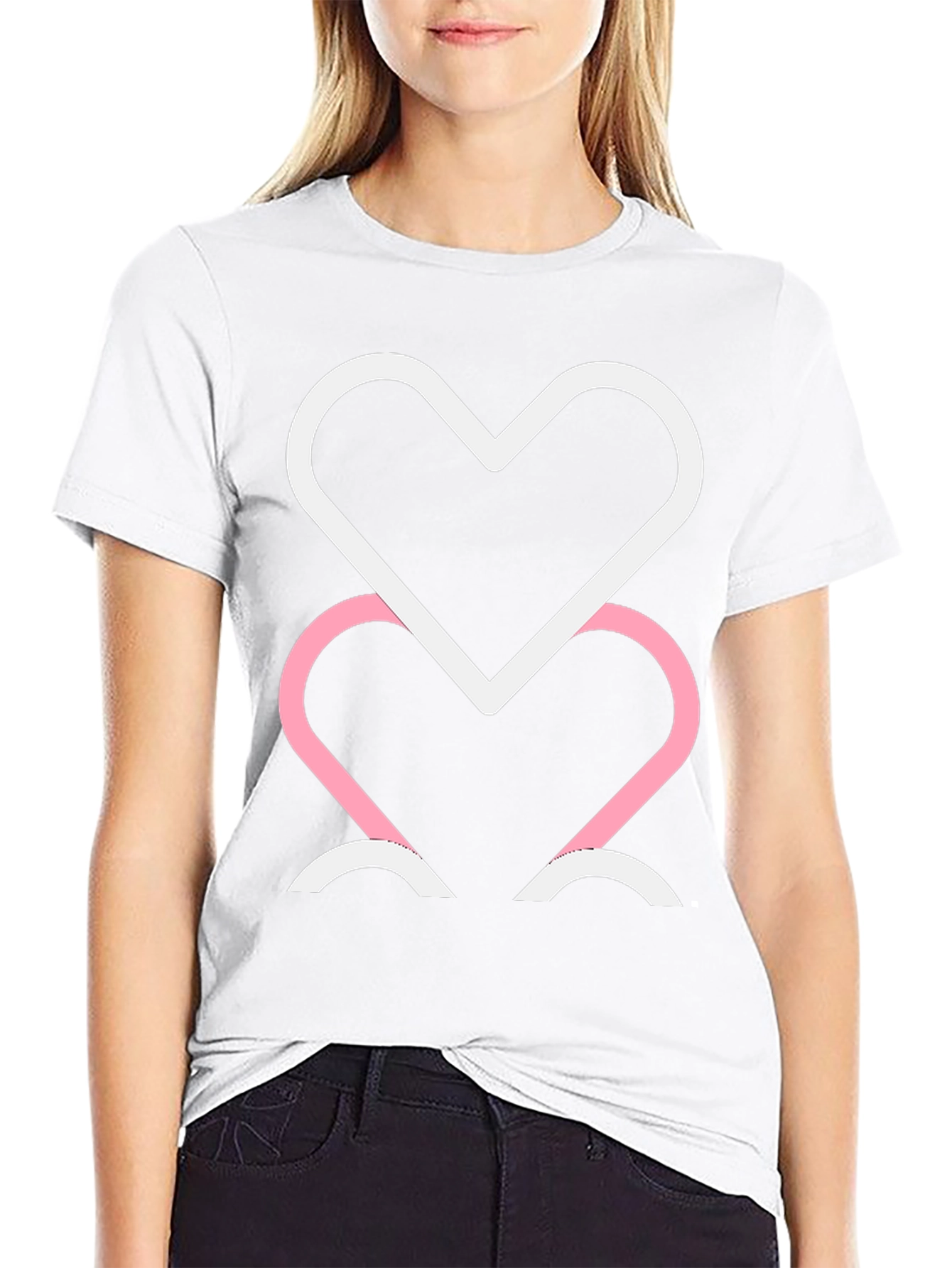 Modern Heart Graphic Tee