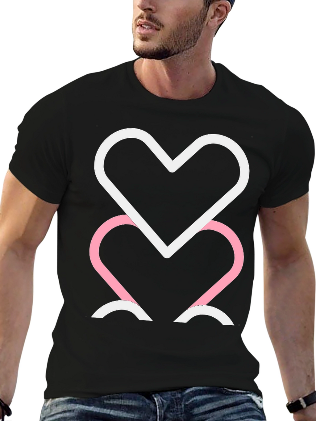 Modern Heart Graphic Tee