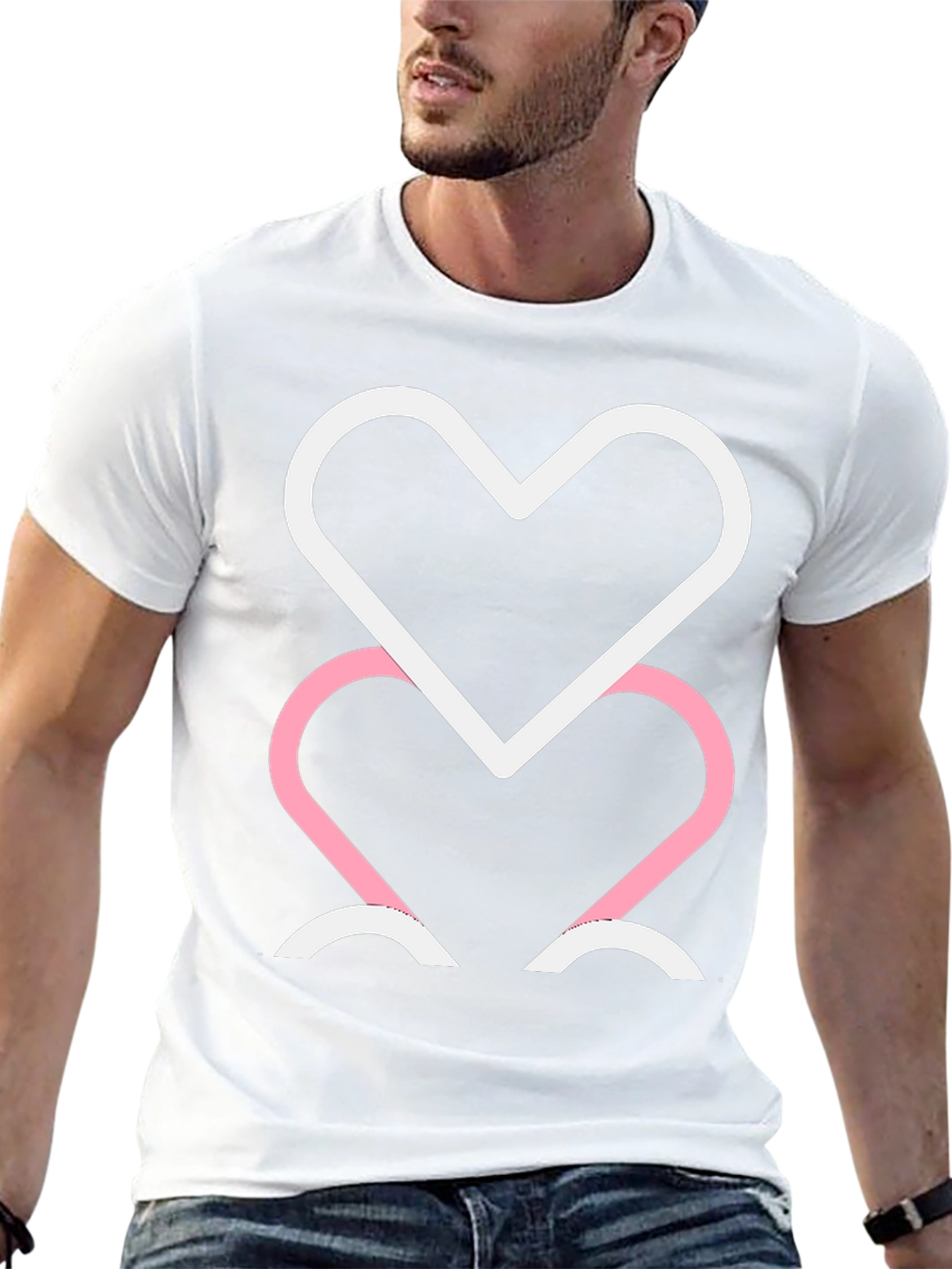 Modern Heart Graphic Tee