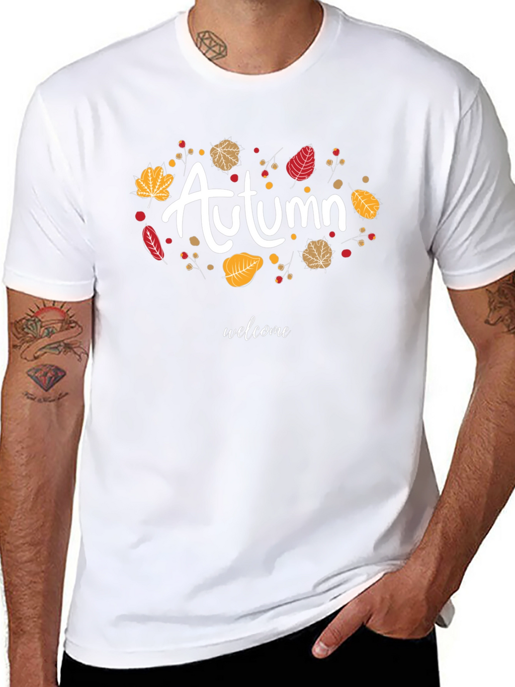 Autumn Welcome Graphic T-Shirt