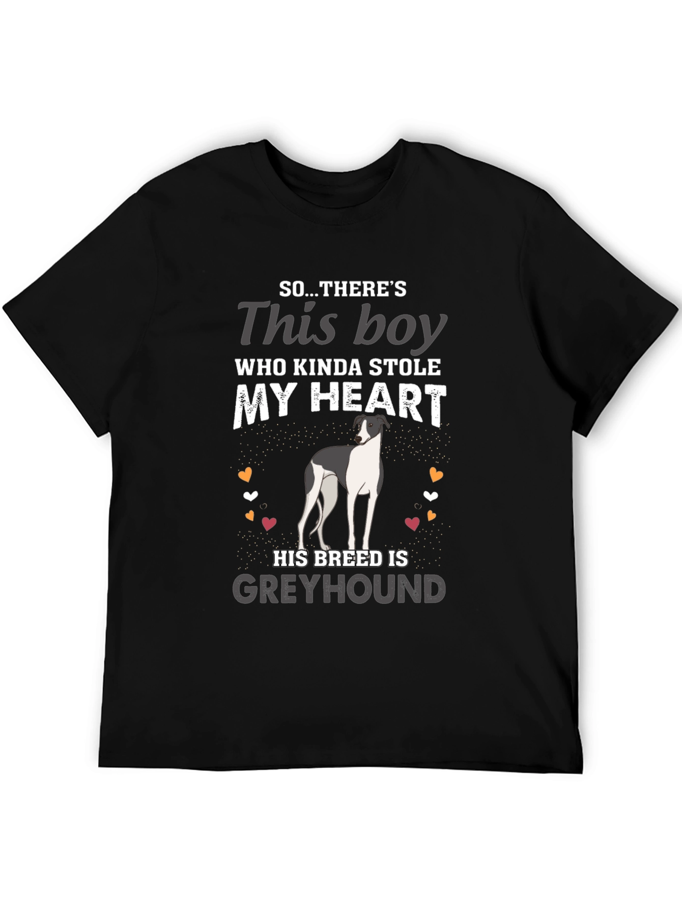 Greyhound Dog Lover T-Shirt - Stole My Heart