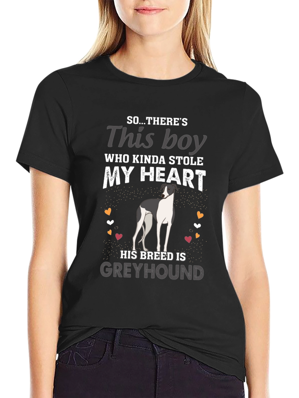 Greyhound Dog Lover T-Shirt - Stole My Heart