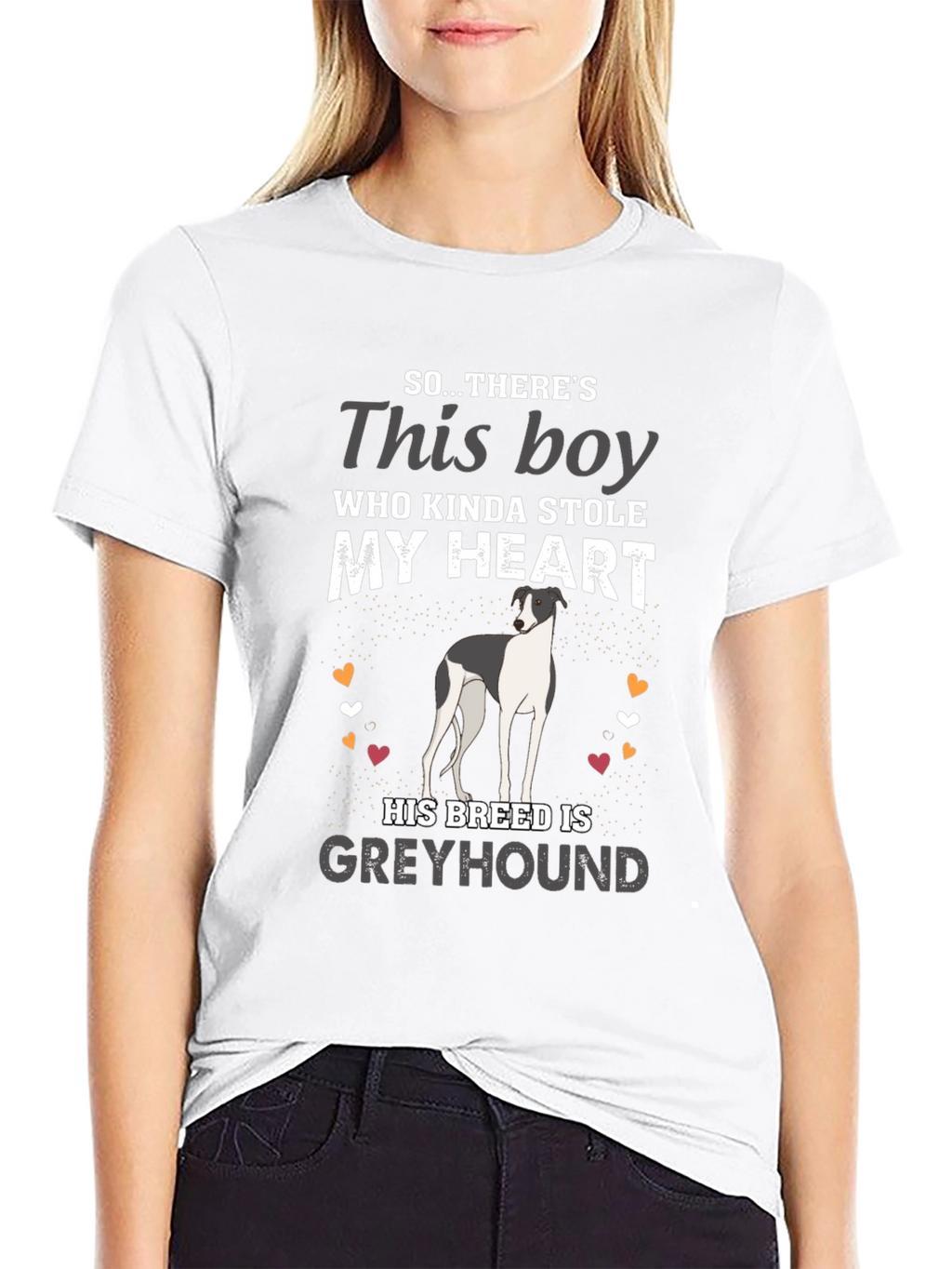 Greyhound Dog Lover T-Shirt - Stole My Heart