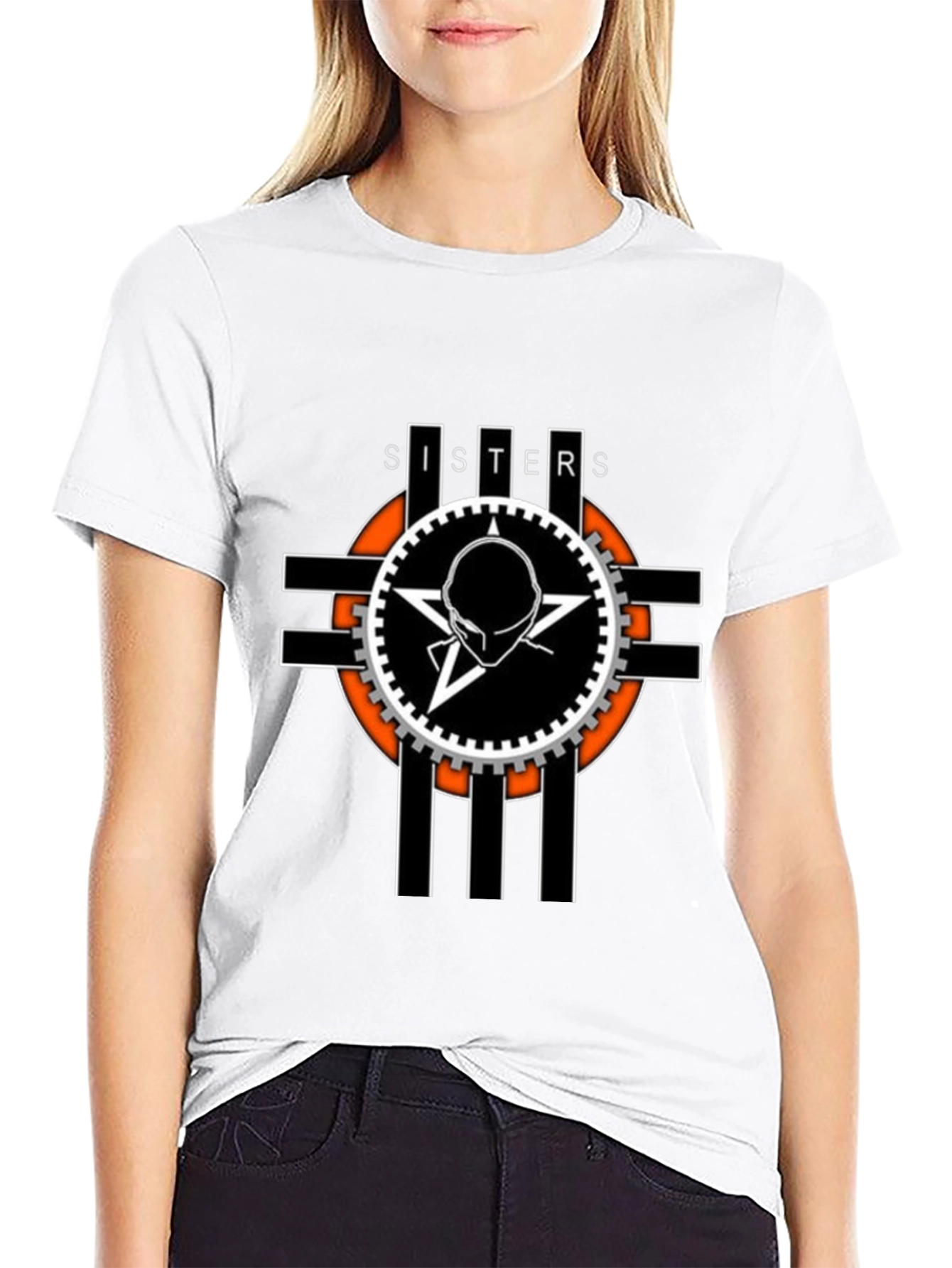Sisters Alien Star Graphic T-Shirt