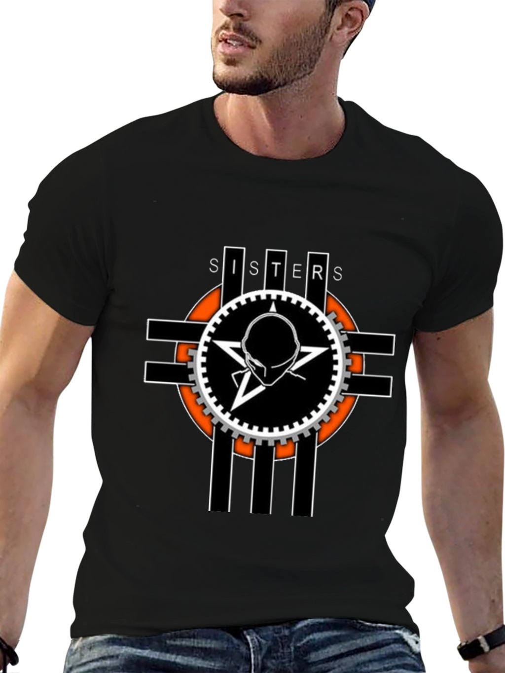 Sisters Alien Star Graphic T-Shirt
