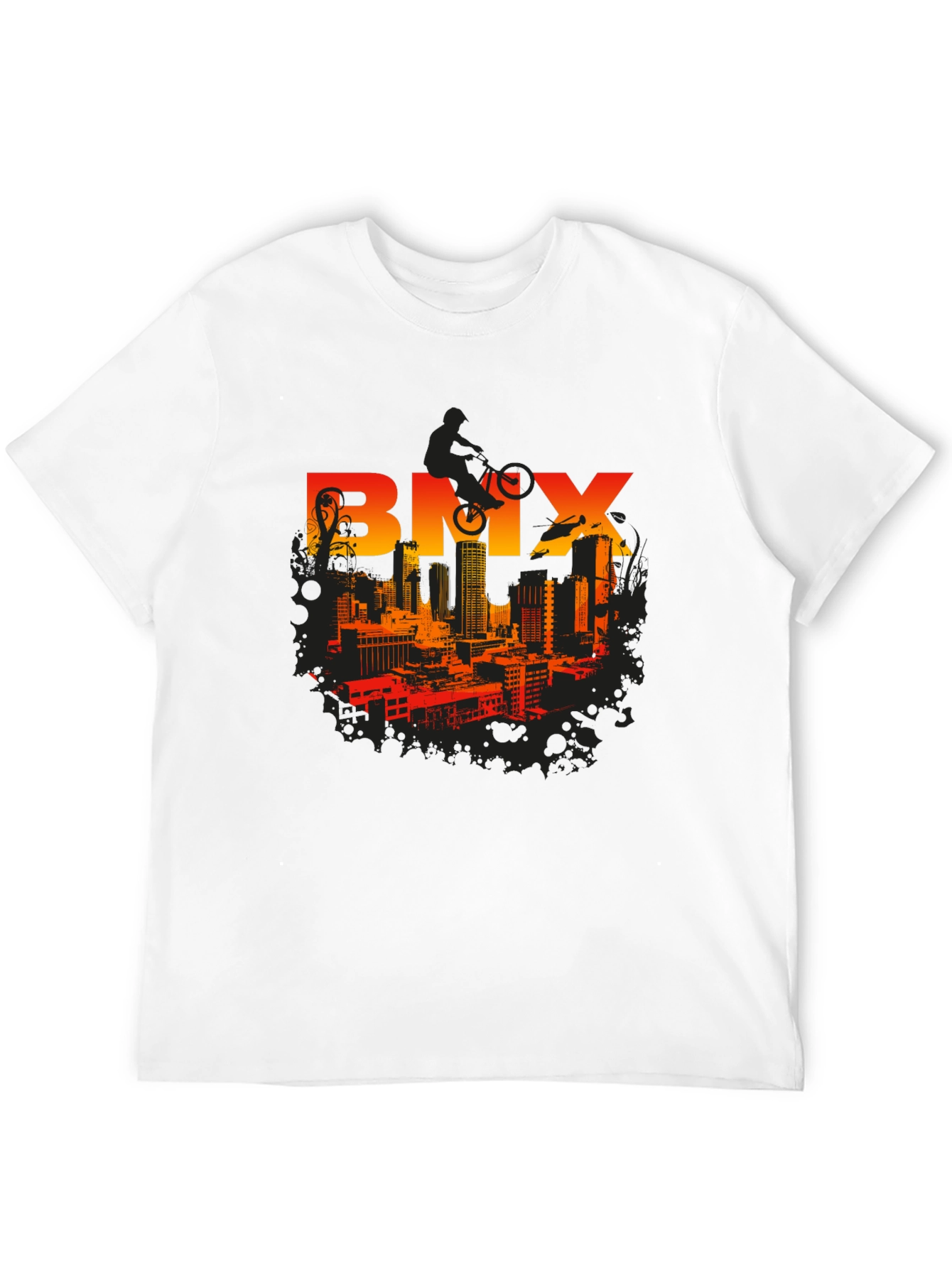 BMX Cityscape Graphic Tee