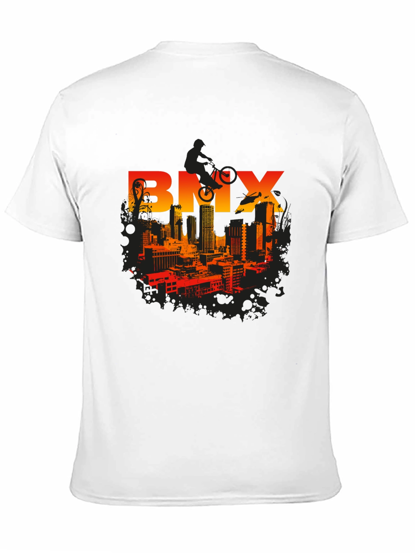 BMX Cityscape Graphic Tee