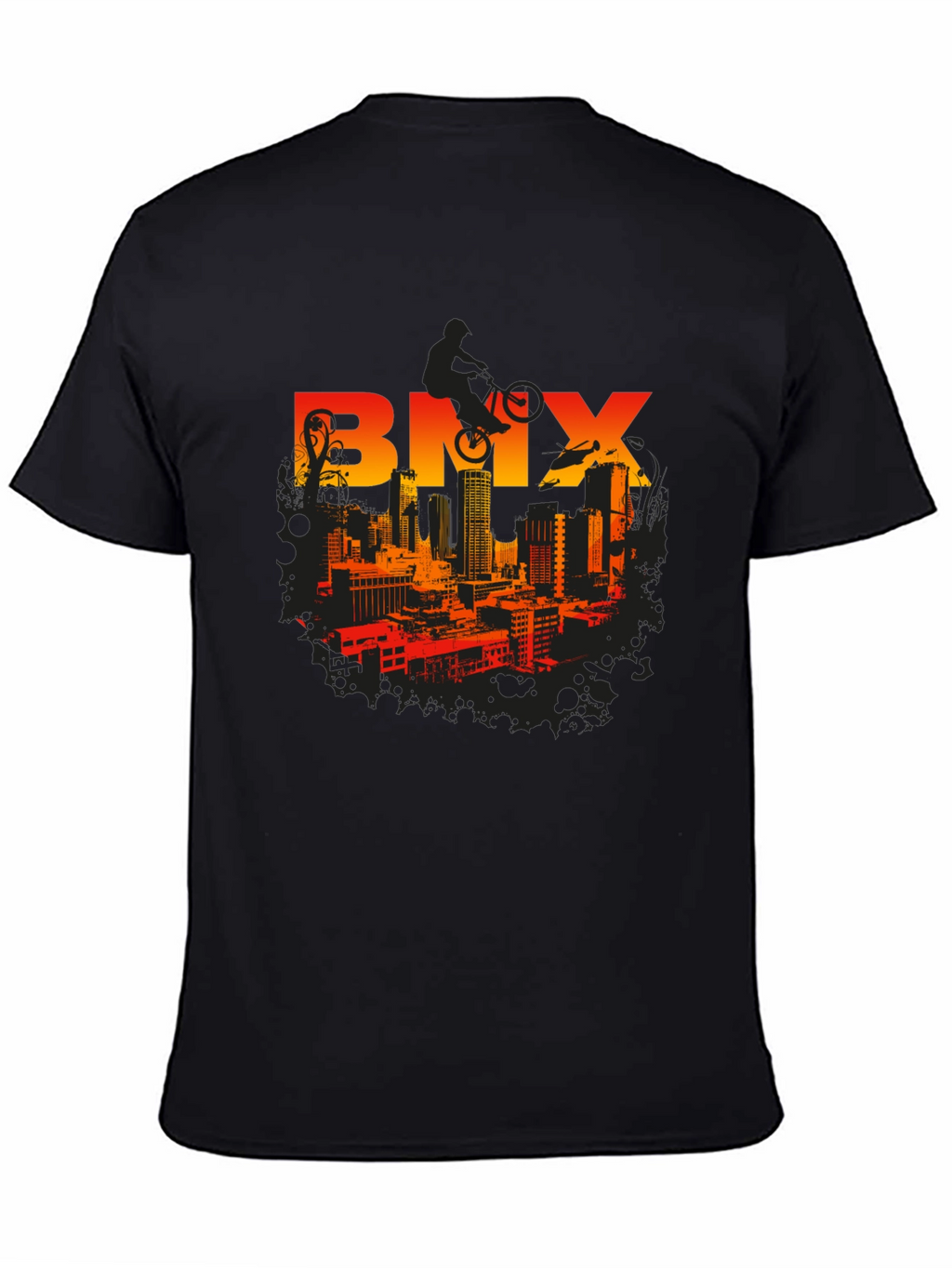 BMX Cityscape Graphic Tee